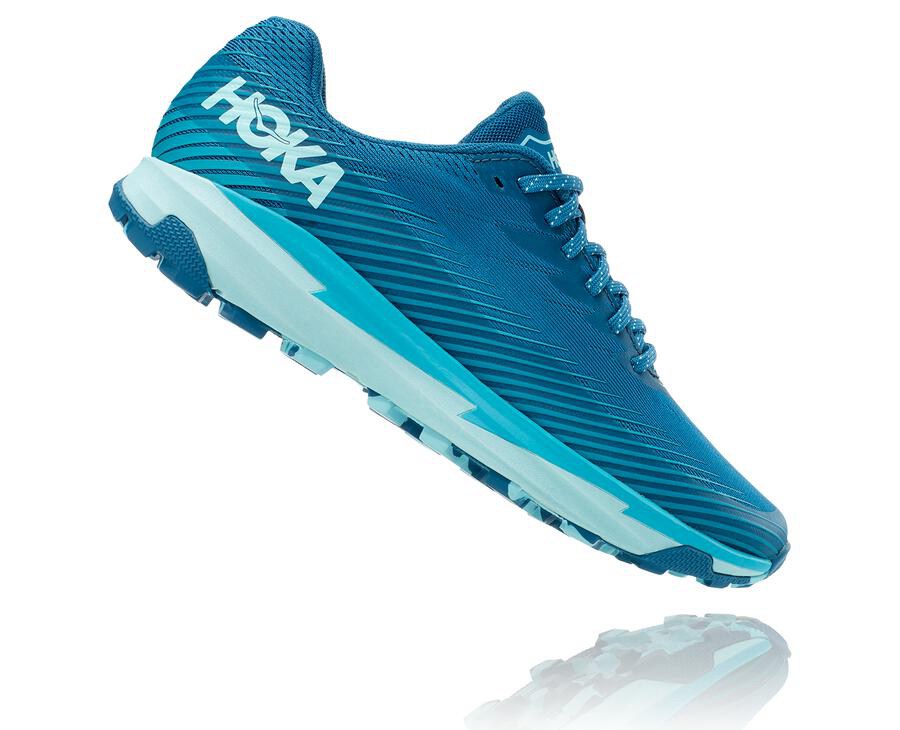 Hoka Australia One One Torrent 2 - Womens Trail Shoes Blue - NZPAI-1206